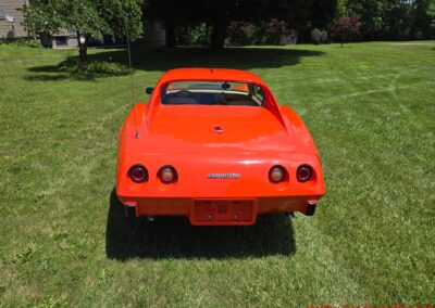 1976 Orange Corvette Stingray 4spd For Sale