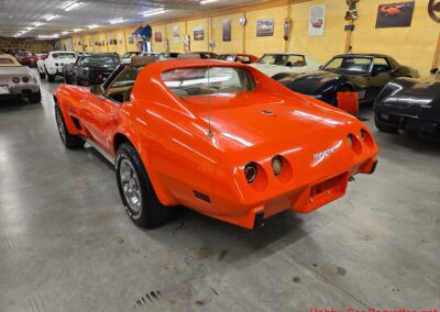 1976 Orange Corvette Stingray 4spd For Sale