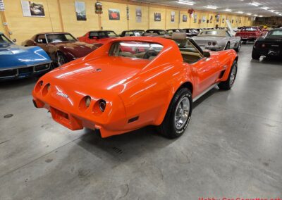 1976 Orange Corvette Stingray 4spd For Sale