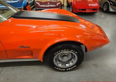 1976 Orange Corvette Stingray 4spd For Sale