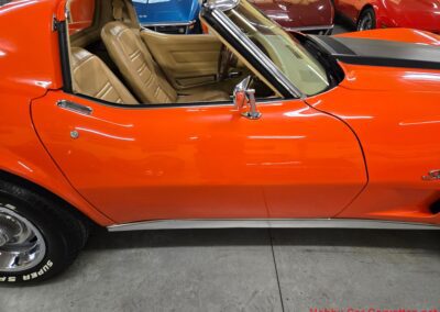 1976 Orange Corvette Stingray 4spd For Sale