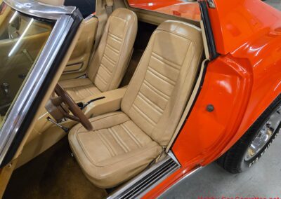 1976 Orange Corvette Stingray 4spd For Sale