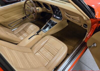 1976 Orange Corvette Stingray 4spd For Sale