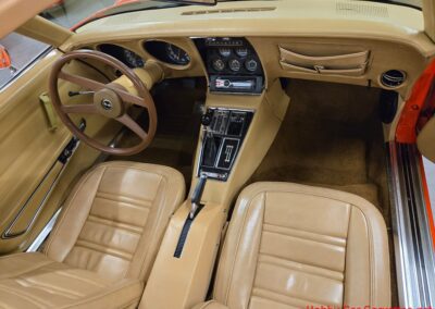 1976 Orange Corvette Stingray 4spd For Sale