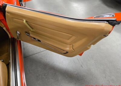 1976 Orange Corvette Stingray 4spd For Sale