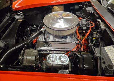 1976 Orange Corvette Stingray 4spd For Sale