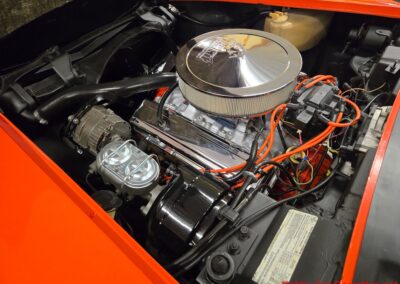 1976 Orange Corvette Stingray 4spd For Sale