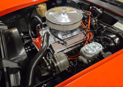 1976 Orange Corvette Stingray 4spd For Sale