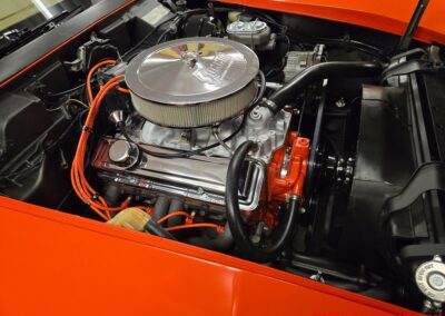 1976 Orange Corvette Stingray 4spd For Sale