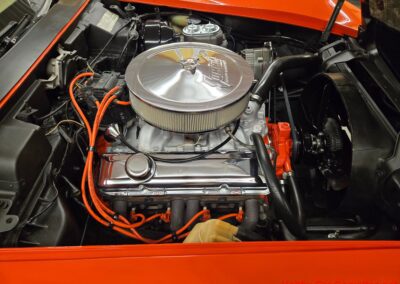 1976 Orange Corvette Stingray 4spd For Sale