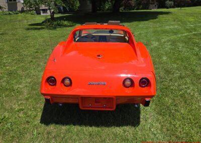 1976 Orange Corvette Stingray 4spd For Sale