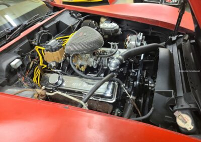 1976 Red Corvette Stingray Automatic Hot Rod For Sale
