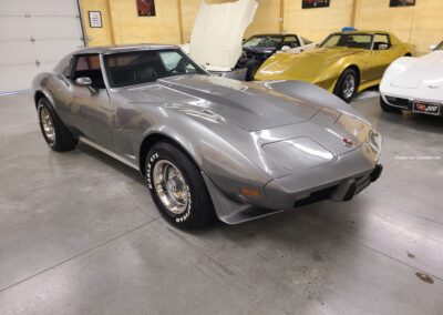 1976 Silver Corvette Stingray For Sale