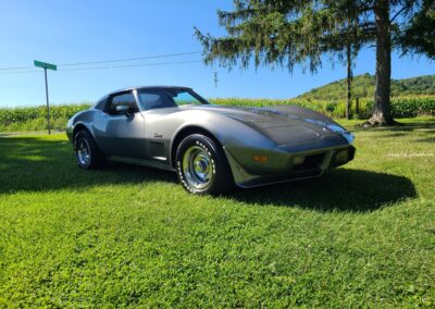 1976 Silver Corvette Stingray For Sale