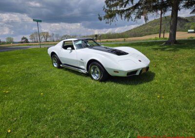 1976 White Corvette Stingray 383 4spd T Top Hot Rod