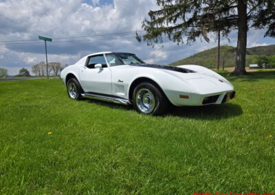 1976 White Corvette Stingray 383 4spd T Top Hot Rod