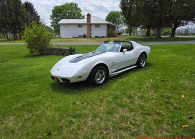 1976 White Corvette Stingray 383 4spd T Top Hot Rod