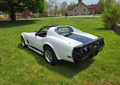 1976 White Corvette Stingray 383 4spd T Top Hot Rod