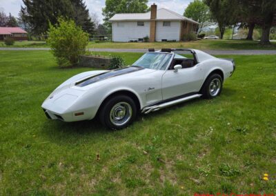 1976 White Corvette Stingray 383 4spd T Top Hot Rod