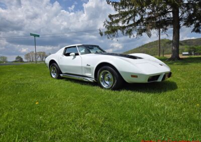 1976 White Corvette Stingray 383 4spd T Top Hot Rod