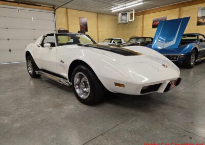 1976 White Corvette Stingray 383 4spd T Top Hot Rod