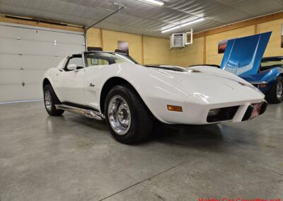 1976 White Corvette Stingray 383 4spd T Top Hot Rod