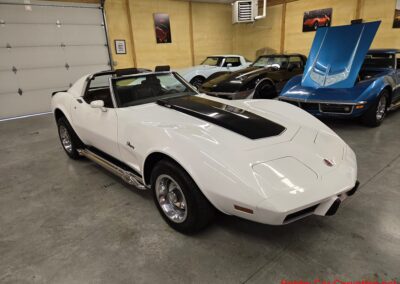 1976 White Corvette Stingray 383 4spd T Top Hot Rod