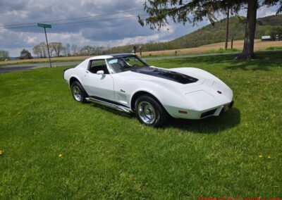1976 White Corvette Stingray 383 4spd T Top Hot Rod
