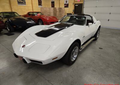 1976 White Corvette Stingray 383 4spd T Top Hot Rod