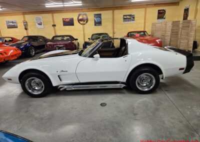 1976 White Corvette Stingray 383 4spd T Top Hot Rod