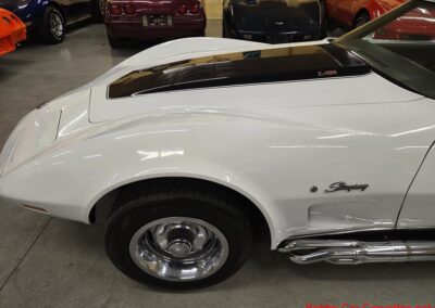 1976 White Corvette Stingray 383 4spd T Top Hot Rod