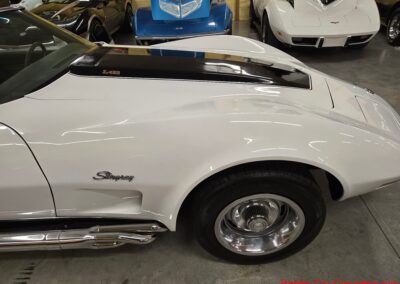 1976 White Corvette Stingray 383 4spd T Top Hot Rod