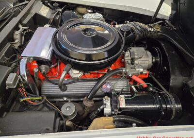 1976 White L82 Corvette Stingray Green And White Interior For Sale