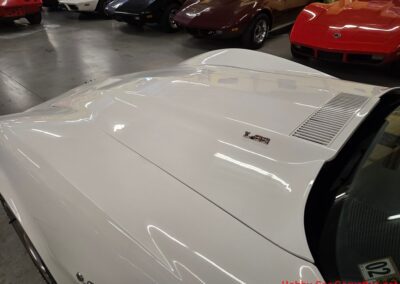 1976 White L82 Corvette Stingray Green And White Interior For Sale