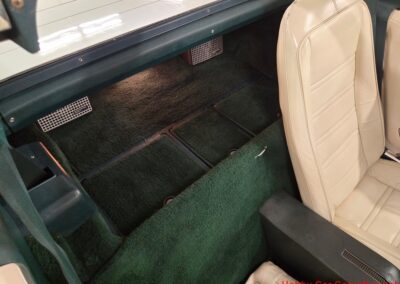 1976 White L82 Corvette Stingray Green And White Interior For Sale
