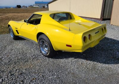 1976 Yellow Corvette Stingray 4spd For Sale
