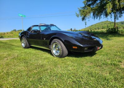 1977 Black Black Corvette Manual Transmission For Sale