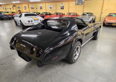 1977 Black Corvette For Sale
