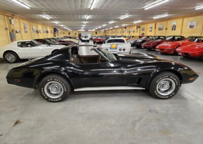 1977 Black Corvette For Sale