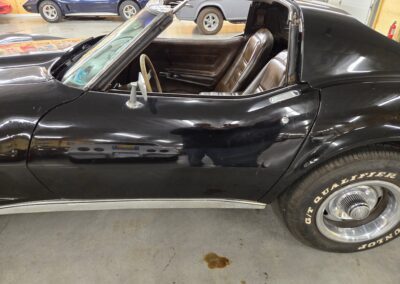1977 Black Corvette For Sale
