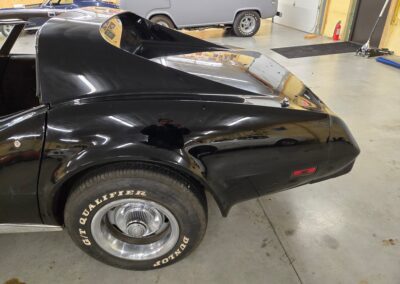 1977 Black Corvette For Sale