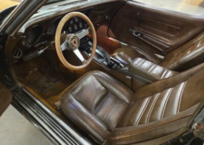 1977 Black Corvette For Sale