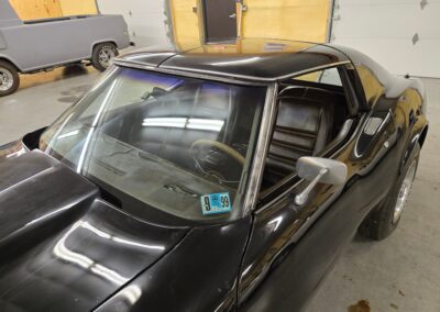1977 Black Corvette For Sale