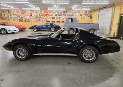 1977 Black Corvette For Sale