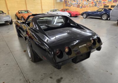 1977 Black Corvette For Sale