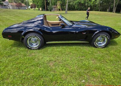 1977 Black Corvette Tan Int L82 4spd