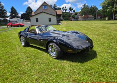 1977 Black Corvette Tan Int L82 4spd
