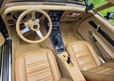 1977 Black Corvette Tan Int L82 4spd