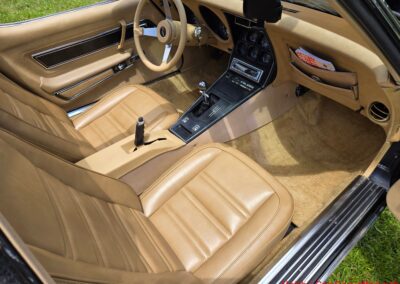 1977 Black Corvette Tan Int L82 4spd