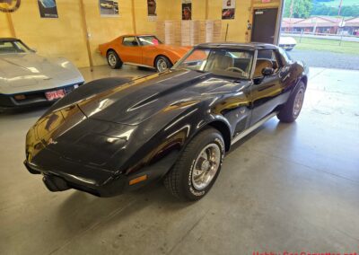 1977 Black Corvette Tan Int L82 4spd
